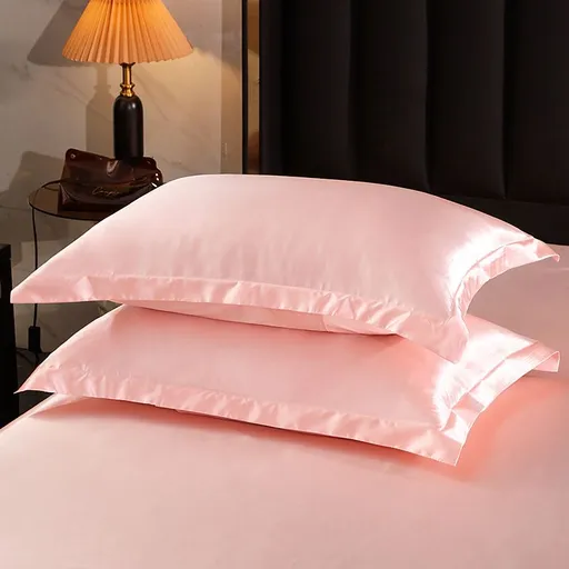 Silk Pillowcase Polyester 30s Washed Athenian Jade 48x74cm [pair]