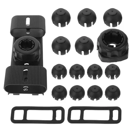 Rear View Mirror Dash Cam Mount Kit with Black Back Plate for Secure and Stable Car Camera Holding