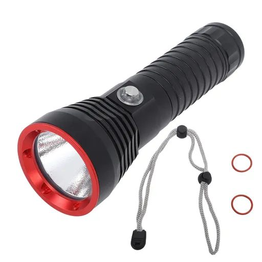 LED Dive Torch 5000k 2000LM IPX8 Waterproof Professional Underwater 100m Diving Flashlight