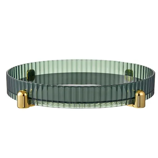 Rotating Storage Tray Makeup Pallete Cabinet Turntable Make up Holder Medicine Cabinet Organizer Makeup Carousel