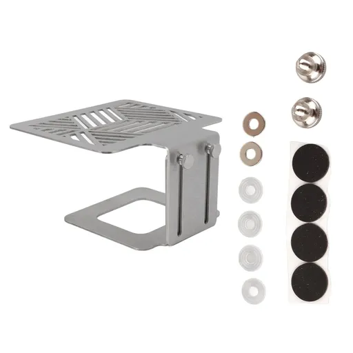 Coffee Machine Electronic Scale Rack 304 Stainless Steel Adjustable Height Coffee Machine Scale Weighing Stand Silver