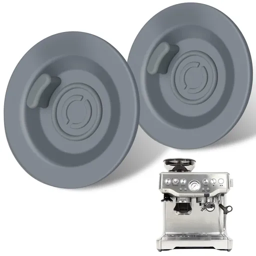 2-Piece 54mm Grey Coffee Machine Reverse Rinse Cleaning Tablet compatible with Breville 8/9
