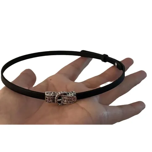 PU Leather Choker Necklaces for Women-Heart Punk Rock Adjustable Black Collar Choker Necklaces Birthday Gifts