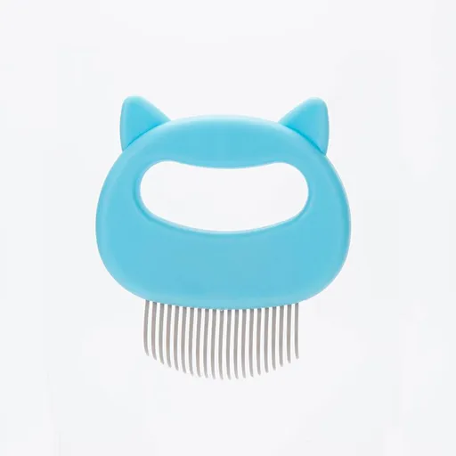 Ruihao Pet Comb Stainless Steel Flea Removal Cats Dogs One Blue