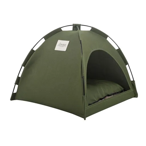 Breathable Foldable Pet Tent Cage for Summer – Indoor & Outdoor Portable Cat/Dog Crate, Size S (35×35cm), Suitable for Pets up to 5 lbs