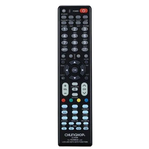 Chunghop Universal TV Remote Control Compatible with Konka LCD Smart HD Plasma