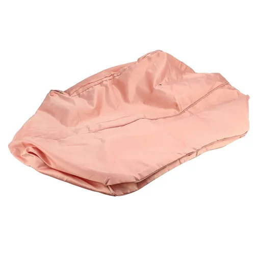 Moving Clothes Organizer Bag Large Capacity Foldable Space Saving Bedding Storage Container Pink