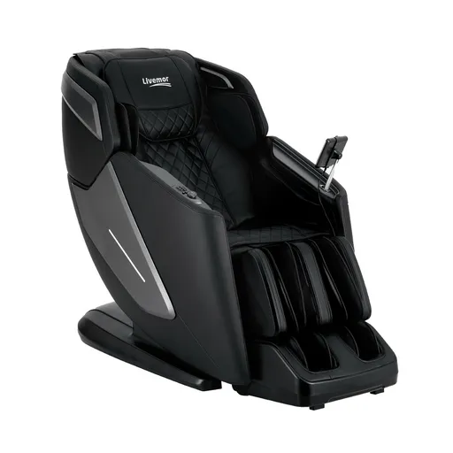 Livemor 4D Massage Chair Recliner SL Track Full Body Zero Gravity Massager Heated AI Body Scan REILY