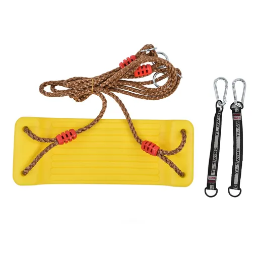 Children Swing Seat with Rope Wear Resistance Outdoor Garden Games for Kids Boys Girls