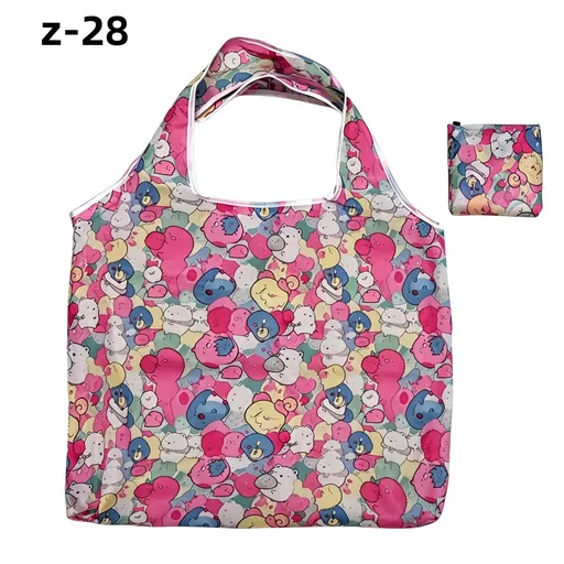Large Polyester Foldable Shopping Bag 190T Z-028