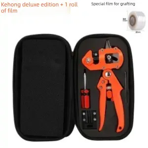 Grafting Shear Handheld Replaceable Blades Pruning Tool Orange