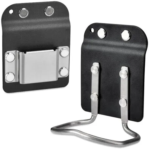 iGuerburn Drill Belt Holder & Hammer Holder Loop Clip on 2" Tool Belt for Impact Driver Drill Gun Nailer Rip Claw Framing Hammer