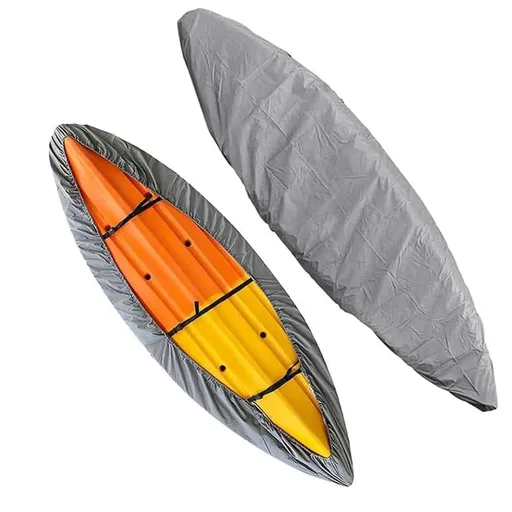 420D Waterproof Kayak Canoe SUP Cover, Universal Outdoor Boat Cover with Dust and UV Protection, 420D(L)