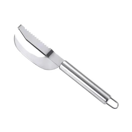 2 pack Stainless Steel Fish Maw Knife,3 In 1 Fish Maw Knife, Multifunction Fish Scale Knife fish scale remover Household Kitchen Fish Scale Tool