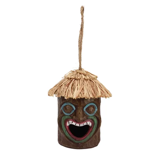 20x12cm Hanging Birdhouses Simulation Resin Garden Birdhouses Decor for Outdoor Corridor