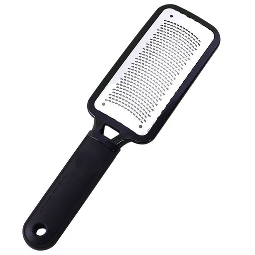 Foot Remover Foot Scrubber Dead Skin Remover Foot File Heel Scraper for Cracked Heels Foot Exfoliator （black）