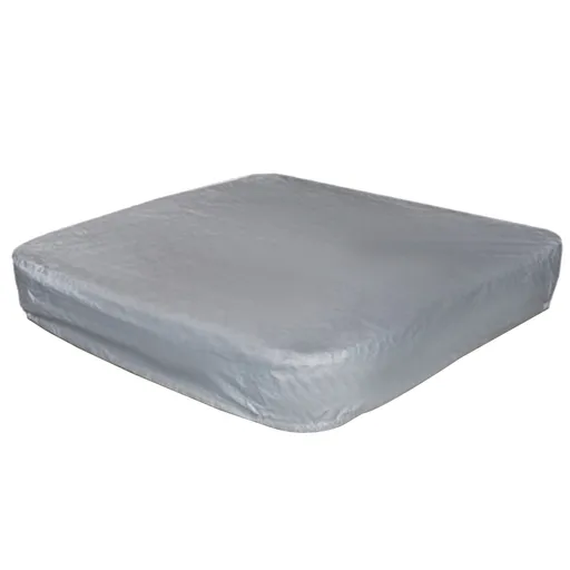 Square Hot Tub Cover - Outdoor Heavy Duty Protector for Patio Spas and Swimming Pools , Hard Covers For Hot Tub Waterproof Dust, Grey, 231 x 30 cm