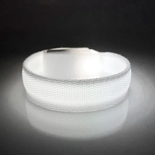 Fashion&cool LED Slap Band,Glow in The Dark Adjustable Bracelets for Men&Women,Night Safety Lights for Running（5pcs）