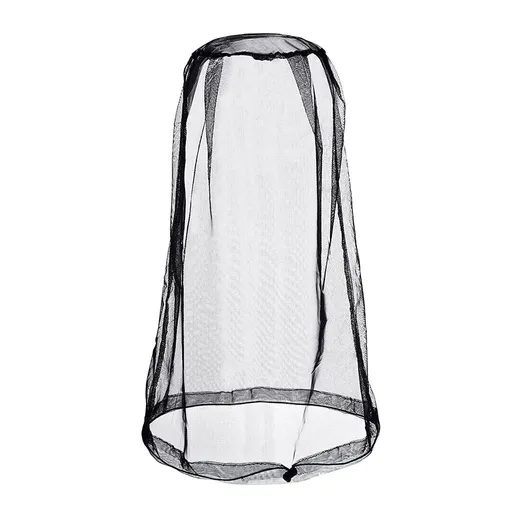 4 Pack Ultra Large Mosquito Net 18x18 Inches Mosquito Head Net Oversized Insect Netting Bug Fits Most Hats for Gardening Hiking Fishing Traveling(Black)