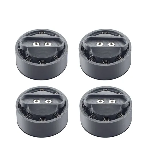 Quick Install AntiVibration Feet for 3D Printers Enhanceds Stability Multiple Unit Compatibility ABS Material