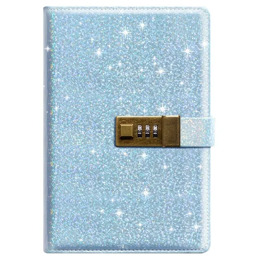Diary with lock for Girls and Women, A5 Size,Secret Journal with Lock,Girls Locked Notebook with Multicolor Pen-3pcs
