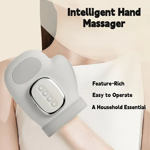 Smart Hand Massager: Multi-Functional Integration, Easy to Operate, Essential Household Relaxation Device