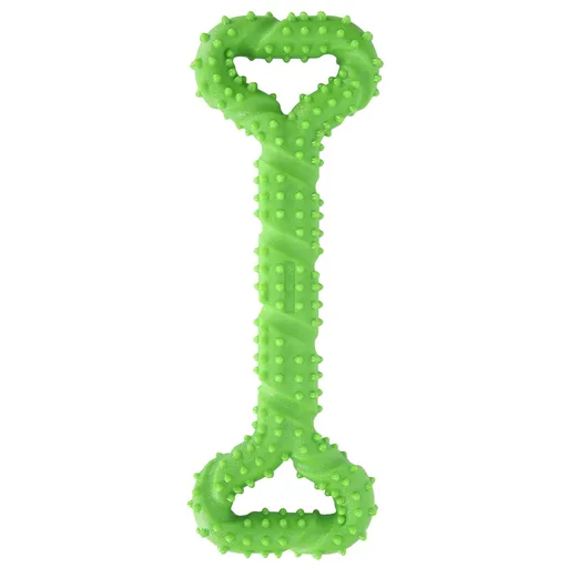 Durable Dog Chew Toys 12.4 Inch Bone Shape Extra Large Dog Toys with Convex Design Strong Tug Toy for