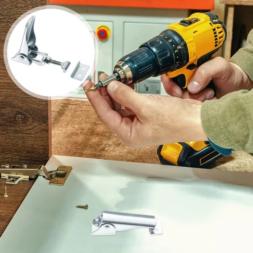 Heavy Duty Mechanical Hook Lock Adjustable Latch in Plated Alloy for Secure and Locking Use