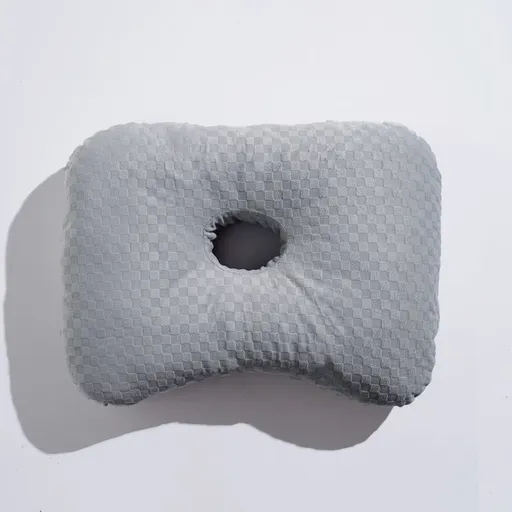Ear Protection Pillow, Checkerboard Grey