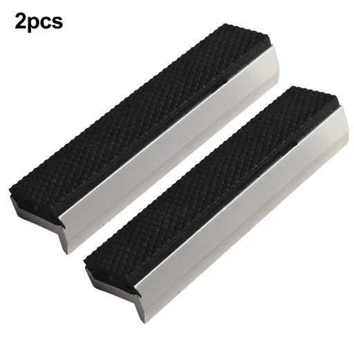 2pc 3/4/5/6/8inch Vise Jaws With Strong Magnetic Universal Soft Vice Jaws Pads Covers Multi-Purpose Protector For Metal Vice 5inch