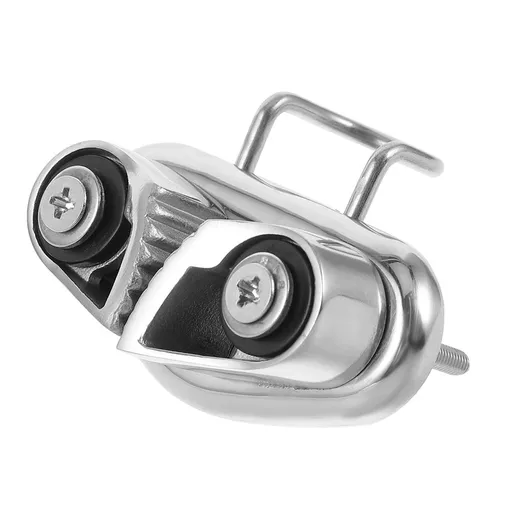 Durable Silver Cam Cleat with Ring for Marine Line Cleats on Boats