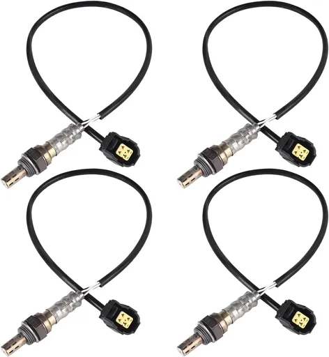 Oxygen O2 Sensor Upstream Downstream for Chry 300, for Dodge Challenger Charger Dakota Durango Grand Caravan Journey Neon Nitro, for Jeep Commander Grand Cherokee Wrangler JK 56028994AA, 56028994AB
