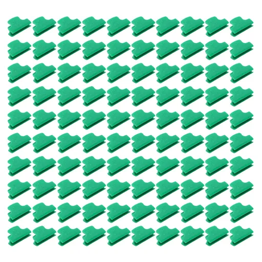 100Pcs 6mm Plastic Greenhouse Film Clamps Pipe Clamps Greenhouse Covering Accessories for Fixing