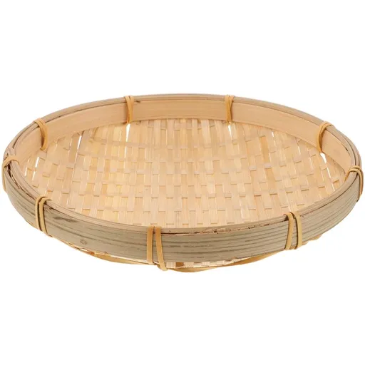 Bamboo Tray Mini Flower Basket Holding Fruits For Parties 1Pcs