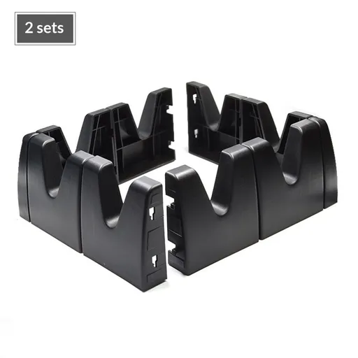 2 sets Car Trunk Organizer Blocks for Back of SUV, Multipurpose Plastic Car Storage Trunk Divider for Truck SUV Van Cargo