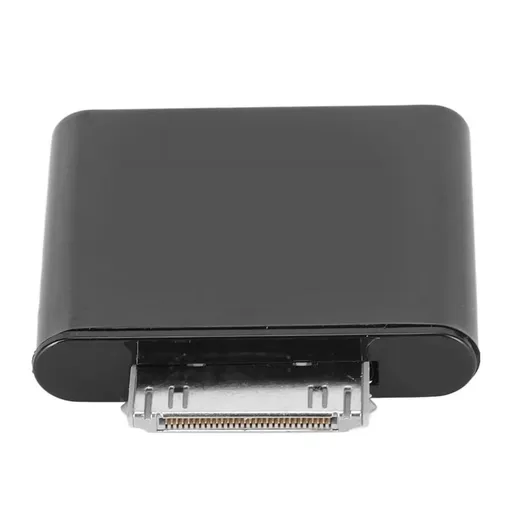 30 Pin Bluetooth Adapter Plug and Play Drive Wireless Bluetooth Sound Dongle Adapter Transmitter Black
