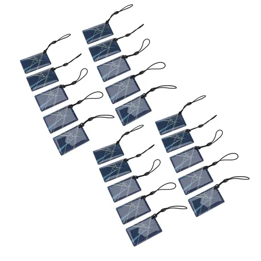 20Pcs IC Cards 13.56Mhz Sensitive Intelligent Proximity ID Card Contactless Key Fob for Door Entry Access Control System