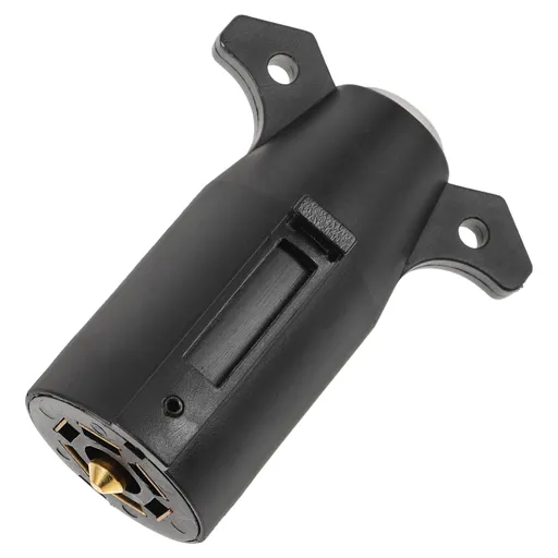 1Set Trailer Connector Wire Plug 8.00X7.00X4.40CM for Trailer Wiring Harness in Black Color