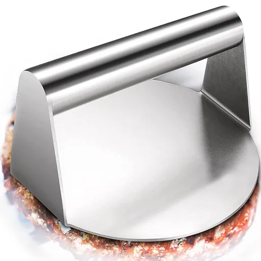Stainless Steel Burger Press, Non Stick Hamburger Mold 5.5in Hamburger Press Patty Maker, Used to Fill Burgers, Beef Burgers