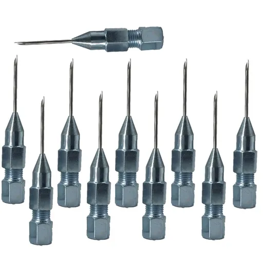 Needle Nose Grease Tool Dispenser Nozzle Adaptor Tip of the Mouth Accessories 10Pcs