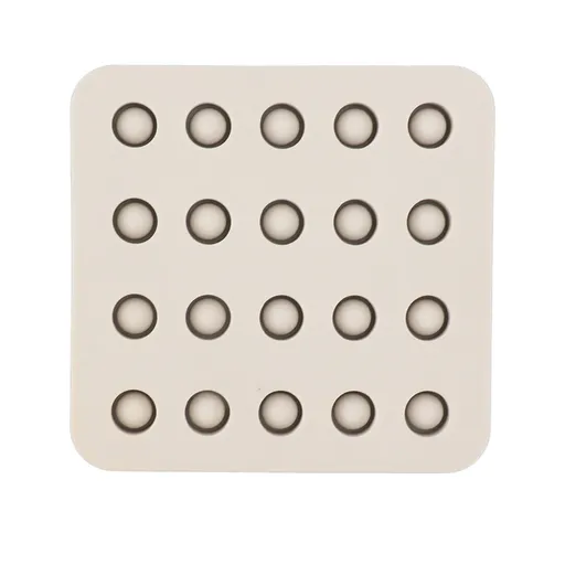 Wax Queen Grafting Cups Silicone Mold Beekeeping Beeswax Queen Cell Cups Making Mold 4 Rows 96x92x14mm