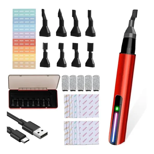 Reciprocating Sander Mini Detail Sander Tool USB Quick Charging Electric Sanding Pen for Grinding Polishing Crafts