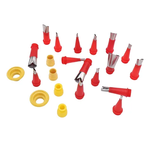 Caulking Finisher Nozzle V Shape Stainless Steel Integrated Reusable Anti Clogging Multiple Specifications Caulk Tip for Bathroom Kitchen