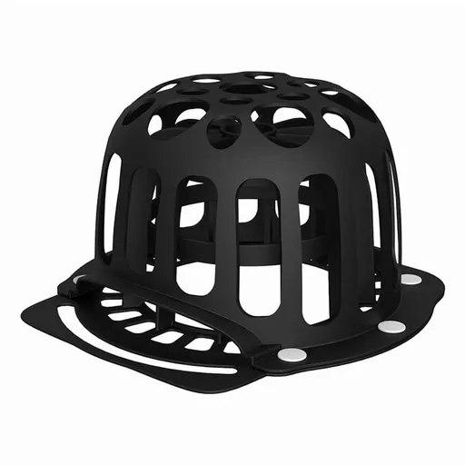 Hat Cleaning Cage Baseball Cap Cleaning Rack Silicone Baseball Cap Cleaning Protector Curved Cap Cleaning Rack Black