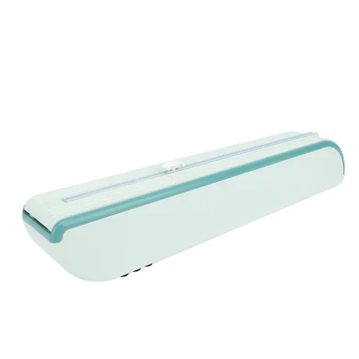 Cling Film Cutter with Suction Cups Magnetic Bidirectional Sliding Plastic Wrap Dispenser Cutter for Tin Aluminum Foil Baking Paper Wax Paper