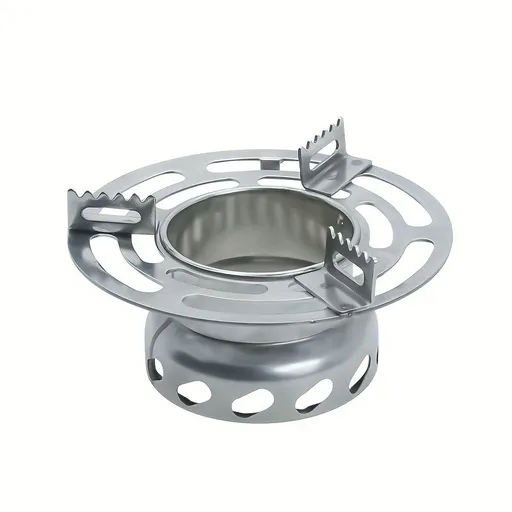 Outdoor Camping Windproof Burner Cap, Aluminum Alloy Stove Wind Shield Concentrator for Fast Heating, Portable Picnic Cooking Accessory (Stove Not Included), 1PC