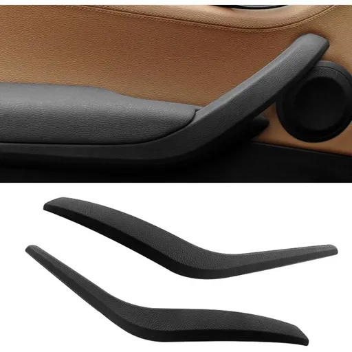 2 Pcs Left Interior Door Handle and Right Compatible with BMW X1 E84 Handle20082015, Black