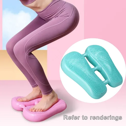 Balance Pad Foam Trainer Pad Soundproof Stepping Balanced Cushion for Sports Yoga Gym Fitness(Green)
