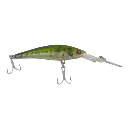 Finesse Wobbler Diving Lure, Olive Camo, 90mm