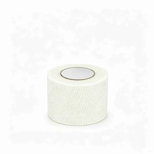 Self-Adhesive Fiberglass Drywall Joint Mesh Tape, 4in x 100ft Fiber Mesh Crack Patch Wall Repair Fabric, White